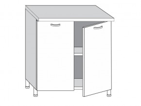 2.80.2 Шкаф-стол на 800мм с 2-мя дверцами в Камышлове - kamyshlov.magazinmebel.ru | фото