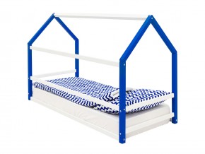 Детская кровать-домик Монтессори Svogen сине-белый в Камышлове - kamyshlov.magazinmebel.ru | фото - изображение 6