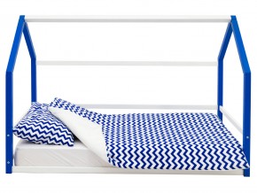 Детская кровать-домик Монтессори Svogen сине-белый в Камышлове - kamyshlov.magazinmebel.ru | фото - изображение 7