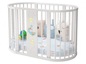 Детская кроватка белая Эстель в Камышлове - kamyshlov.magazinmebel.ru | фото