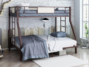 Двухъярусная кровать Гранада 140 коричневый в Камышлове - kamyshlov.magazinmebel.ru | фото - изображение 1