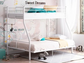 Двухъярусная кровать Гранада-3 140 белый в Камышлове - kamyshlov.magazinmebel.ru | фото