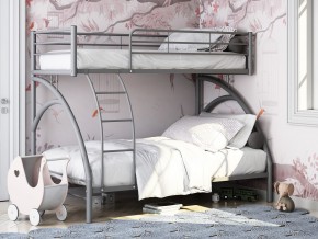 Двухъярусная кровать Виньола 2 Серая в Камышлове - kamyshlov.magazinmebel.ru | фото - изображение 1