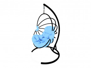 Кокон Веер без ротанга голубая подушка в Камышлове - kamyshlov.magazinmebel.ru | фото - изображение 1