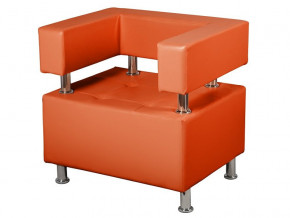 Кресло Борк Кожзам Оранжевый в Камышлове - kamyshlov.magazinmebel.ru | фото