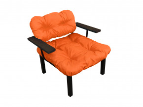 Кресло Дачное оранжевая подушка в Камышлове - kamyshlov.magazinmebel.ru | фото