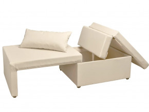 Кресло-кровать Милена рогожка cream в Камышлове - kamyshlov.magazinmebel.ru | фото - изображение 2