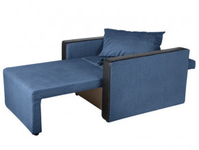 Кресло-кровать Милена с подлокотниками велюр синий в Камышлове - kamyshlov.magazinmebel.ru | фото - изображение 2