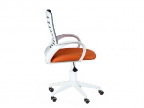 Кресло оператора Ирис white стандарт черный/оранжевый в Камышлове - kamyshlov.magazinmebel.ru | фото - изображение 2