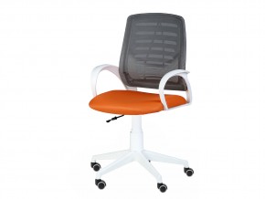 Кресло оператора Ирис white стандарт черный/оранжевый в Камышлове - kamyshlov.magazinmebel.ru | фото - изображение 3