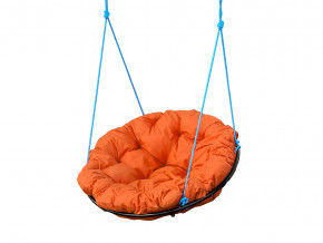 Кресло Папасан подвесное оранжевая подушка в Камышлове - kamyshlov.magazinmebel.ru | фото