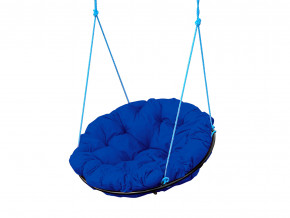 Кресло Папасан подвесное синяя подушка в Камышлове - kamyshlov.magazinmebel.ru | фото - изображение 1