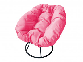 Кресло Пончик без ротанга розовая подушка в Камышлове - kamyshlov.magazinmebel.ru | фото