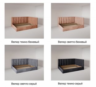 Кровать Вертикаль угловая 0.8 м с ортопедическим основанием в Камышлове - kamyshlov.magazinmebel.ru | фото - изображение 6