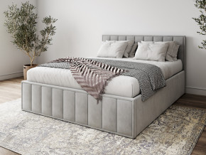 Кровать 1800 Лана серый велюр в Камышлове - kamyshlov.magazinmebel.ru | фото - изображение 1