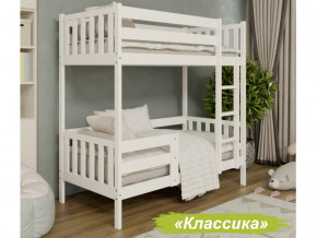 Кровать 2-х ярусная Аист-2 Классика белый 1600х800 мм в Камышлове - kamyshlov.magazinmebel.ru | фото