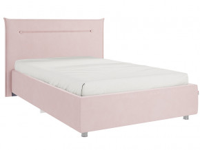 Кровать Альба 1200 велюр нежно-розовый в Камышлове - kamyshlov.magazinmebel.ru | фото - изображение 1