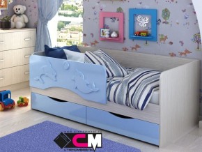 Кровать детская Алиса КР 812 голубая 1600 в Камышлове - kamyshlov.magazinmebel.ru | фото - изображение 1