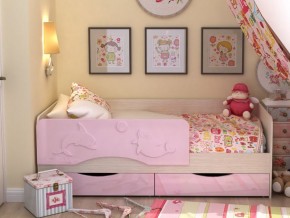 Кровать детская Алиса КР 812 розовая 1600 в Камышлове - kamyshlov.magazinmebel.ru | фото - изображение 1