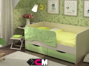 Кровать детская Алиса КР 812 зеленая 1600 в Камышлове - kamyshlov.magazinmebel.ru | фото - изображение 1