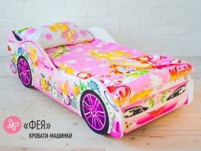 Кровать детская машина Фея в Камышлове - kamyshlov.magazinmebel.ru | фото
