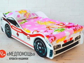 Кровать детская машина Медпомощь в Камышлове - kamyshlov.magazinmebel.ru | фото