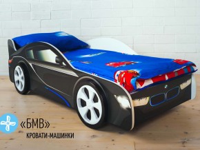 Кровать детская машинка БМВ в Камышлове - kamyshlov.magazinmebel.ru | фото - изображение 2