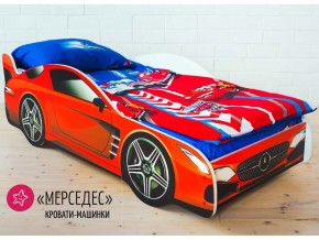 Кровать детская машинка Мерседес в Камышлове - kamyshlov.magazinmebel.ru | фото