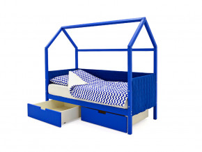 Кровать-домик мягкий Svogen с ящиками синий в Камышлове - kamyshlov.magazinmebel.ru | фото - изображение 3