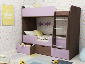 Кровать двухъярусная Малыш двойняшка бодега-ирис в Камышлове - kamyshlov.magazinmebel.ru | фото