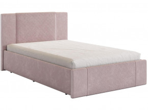 Кровать Хлоя 1200 велюр нежно-розовый в Камышлове - kamyshlov.magazinmebel.ru | фото