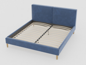 Кровать Линси 1200 синий в Камышлове - kamyshlov.magazinmebel.ru | фото - изображение 1