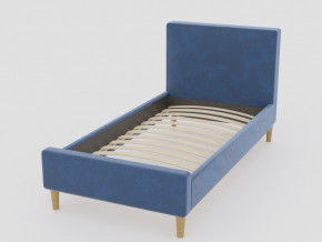 Кровать Линси 900 синий в Камышлове - kamyshlov.magazinmebel.ru | фото - изображение 1
