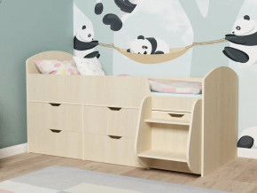 Кровать Малыш-7 Дуб в Камышлове - kamyshlov.magazinmebel.ru | фото