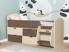 Кровать Малыш-7 Дуб-Бодега в Камышлове - kamyshlov.magazinmebel.ru | фото - изображение 1