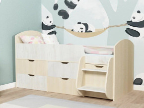 Кровать Малыш-7 Дуб-Винтерберг в Камышлове - kamyshlov.magazinmebel.ru | фото