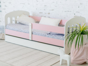 Кровать Малыш с ящиком розовый в Камышлове - kamyshlov.magazinmebel.ru | фото