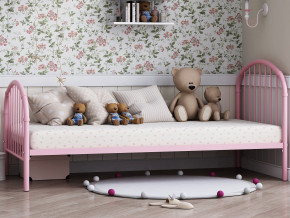 Кровать металлическая Эвора-1 Розовый в Камышлове - kamyshlov.magazinmebel.ru | фото - изображение 1
