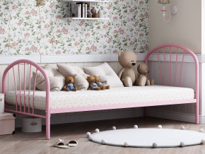 Кровать металлическая Эвора Розовый в Камышлове - kamyshlov.magazinmebel.ru | фото