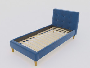Кровать Пайли 900 синий в Камышлове - kamyshlov.magazinmebel.ru | фото - изображение 1