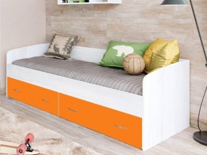 Кровать с выкатными ящиками Винтерберг, оранжевый в Камышлове - kamyshlov.magazinmebel.ru | фото