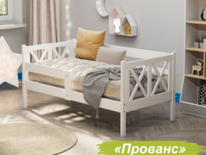 Кровать софа Аист-3 Прованс белый 1400х700 мм в Камышлове - kamyshlov.magazinmebel.ru | фото - изображение 1