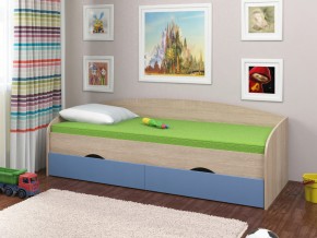 Кровать Соня 2 сонома-голубой в Камышлове - kamyshlov.magazinmebel.ru | фото - изображение 1