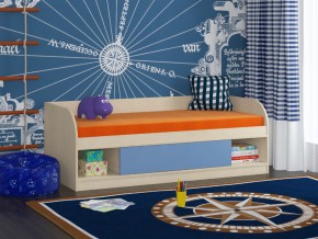Кровать Соня 4 дуб молочный-голубой в Камышлове - kamyshlov.magazinmebel.ru | фото - изображение 1