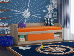 Кровать Соня 4 сонома-оранжевый в Камышлове - kamyshlov.magazinmebel.ru | фото