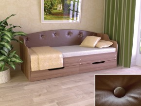 Кровать Юниор Тип 2 арабика 900х2000 в Камышлове - kamyshlov.magazinmebel.ru | фото