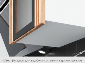 Кухонный гарнитур 1600 Лиственница охотская, белый бланш в Камышлове - kamyshlov.magazinmebel.ru | фото - изображение 3