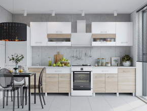 Кухонный гарнитур Trend 1200 мм сонома-белый в Камышлове - kamyshlov.magazinmebel.ru | фото - изображение 3