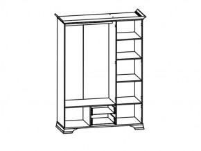 Шкаф S320-SZF5D2S Кентаки каштан в Камышлове - kamyshlov.magazinmebel.ru | фото - изображение 2