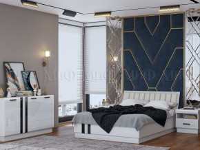Спальня Магнолия белая в Камышлове - kamyshlov.magazinmebel.ru | фото - изображение 1